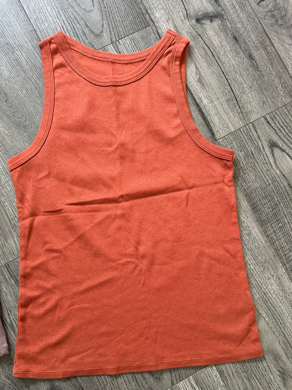 a new day  Ribbed Tank top
